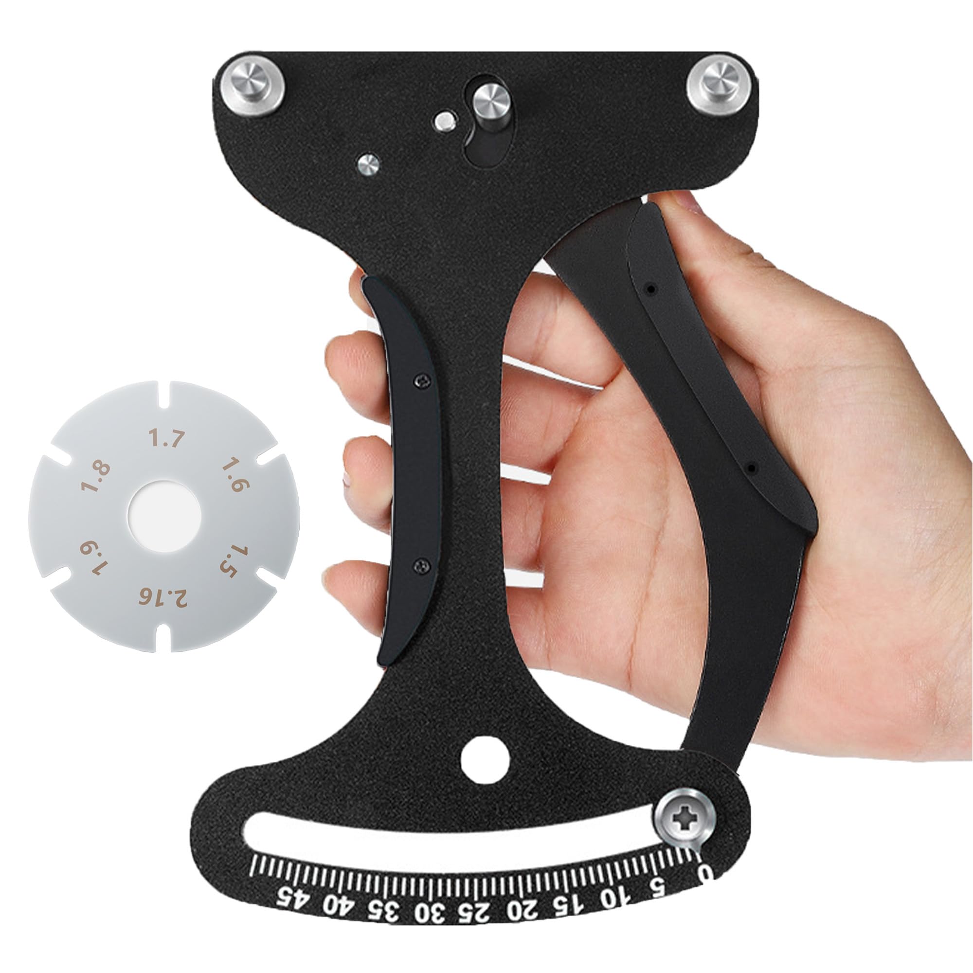 MZSX Bicycle Spoke Tension Meter Calibration Tool Al-Alloy CNC All Spoke Gauge for Bicycle Spoke Voltage Meter