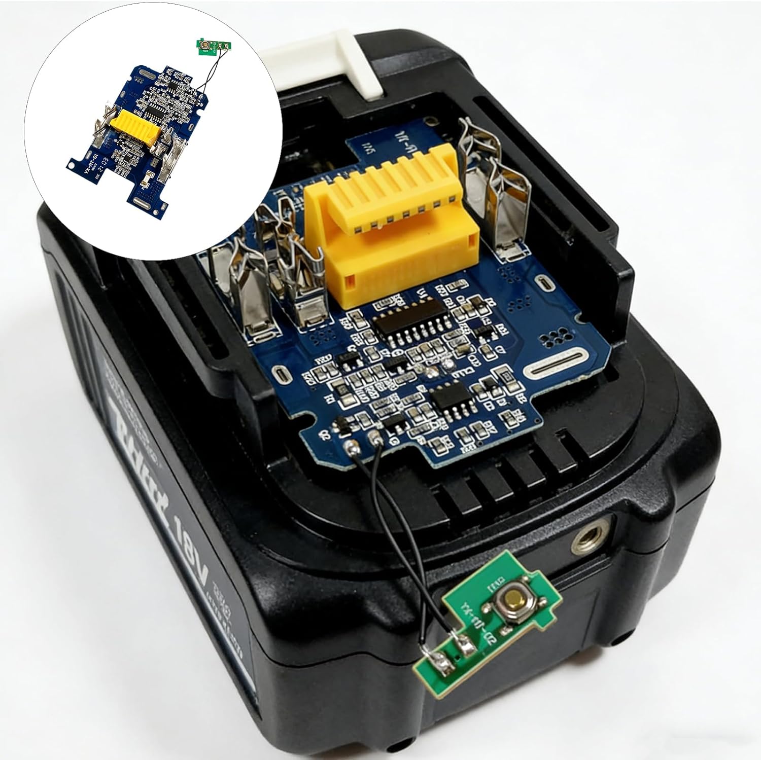 Compactly Battery Protections Circuit Board for BL1830, BL1840, BL1850, BL1860 18V LiBatteries Tool Prevents Overdischarge Battery Security Board