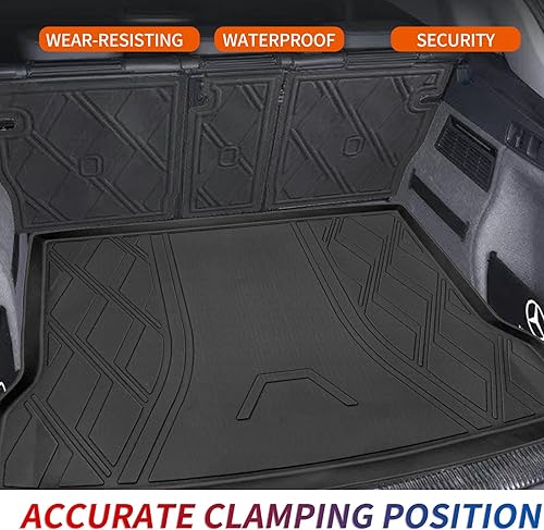 Miniatura 2 de Ajuste personalizado para Mercedes Benz GLA Class 2015-2020, alfombrilla de maletero de elastómero termoplástico, forro de carga para accesorios de