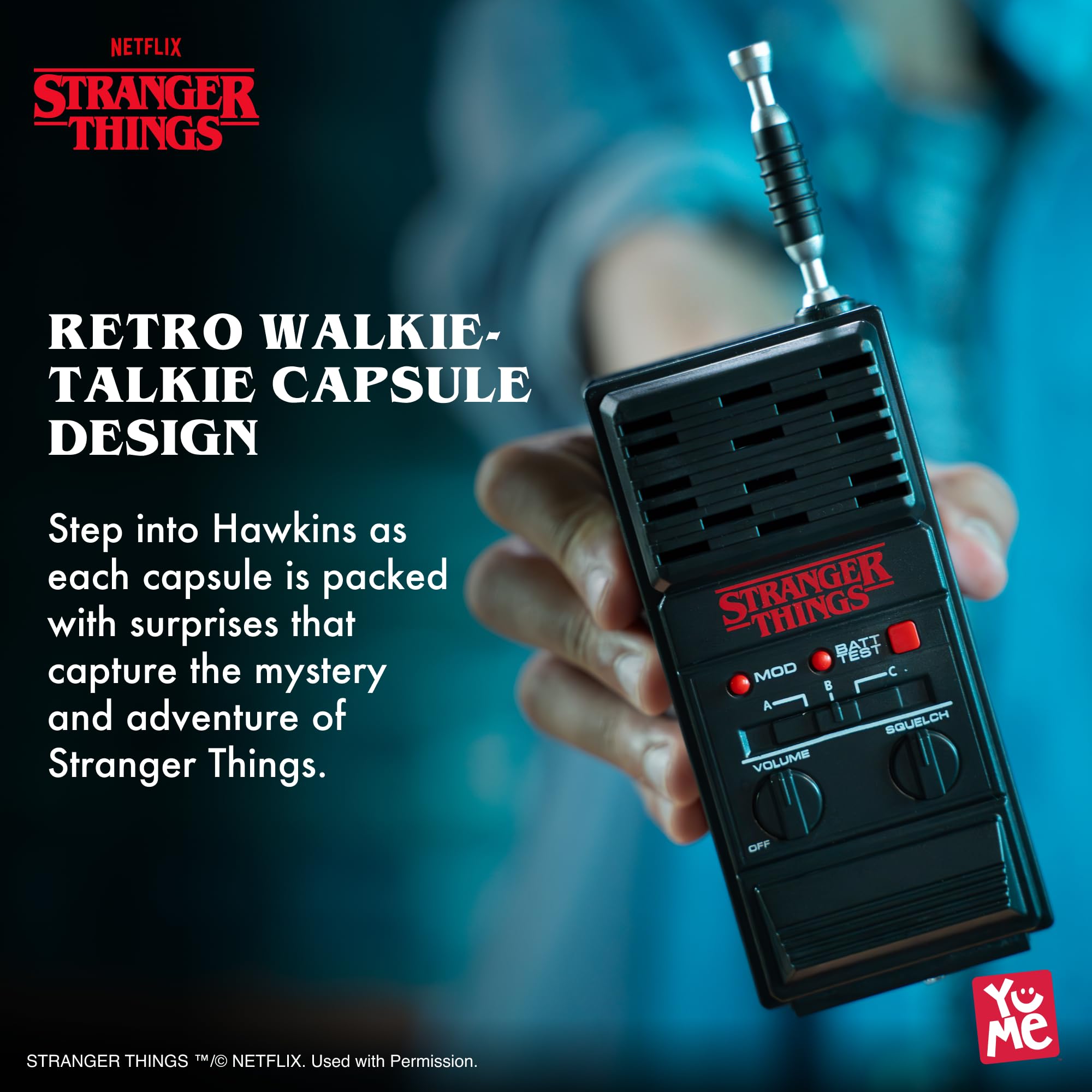 YuMe Stranger Things Walkie Talkie Collectables, Multicolor, 7.15CM - Image 3