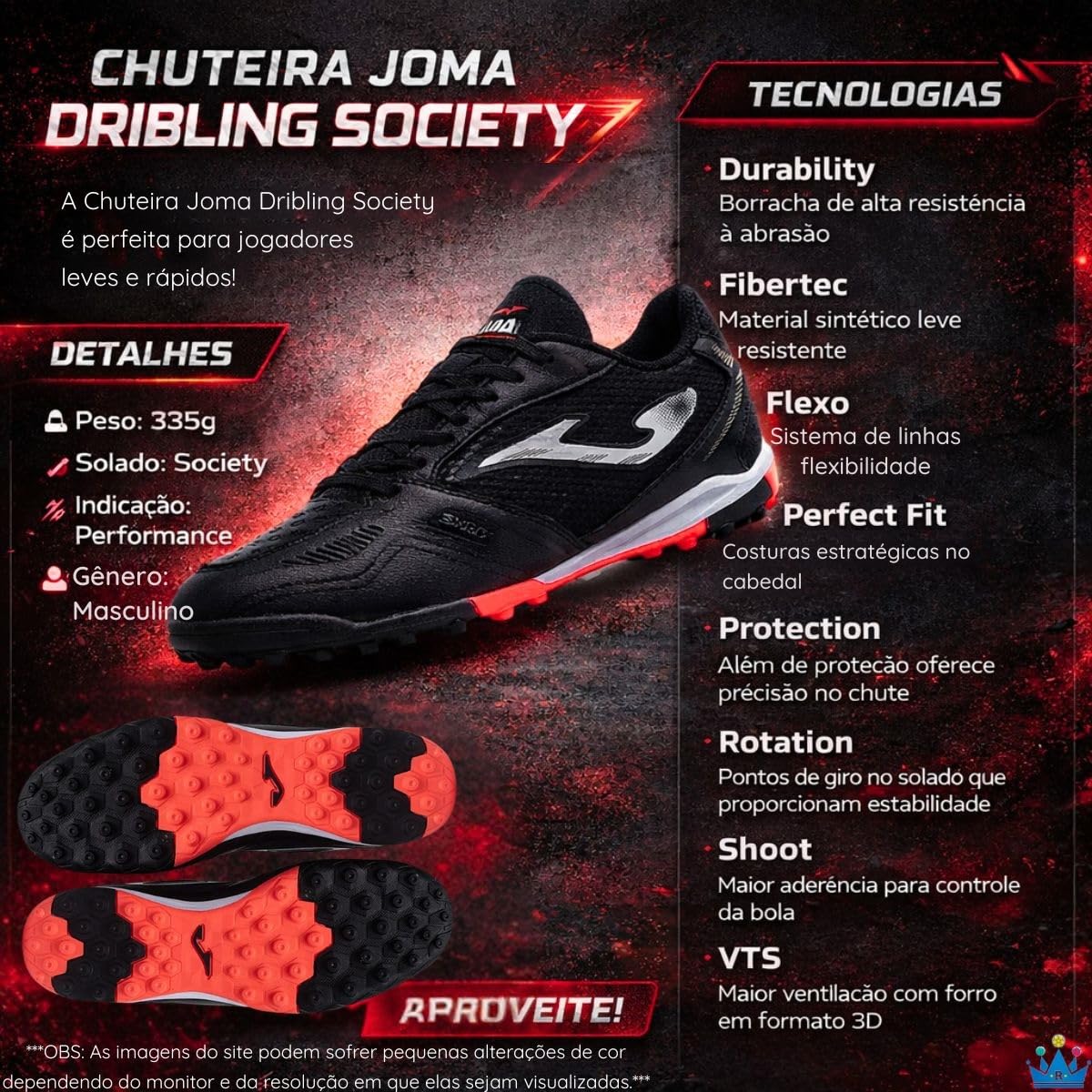 Joma Mężczyźni Jomaturf football trainers