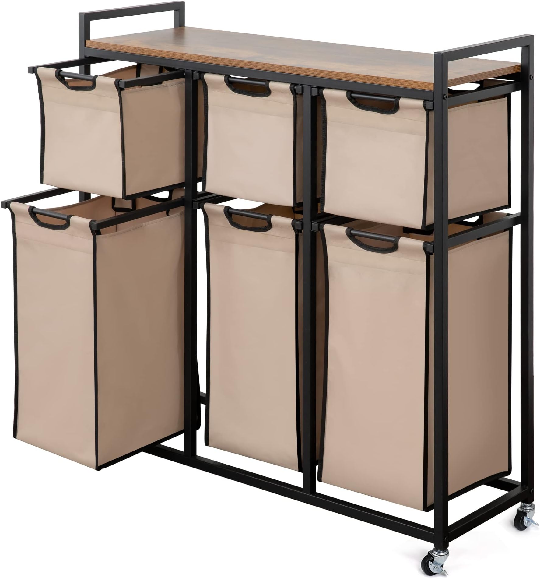 Amazon.com: Honey-Can-Do Collapsible Wall-Mounted Clothes Hamper with ...