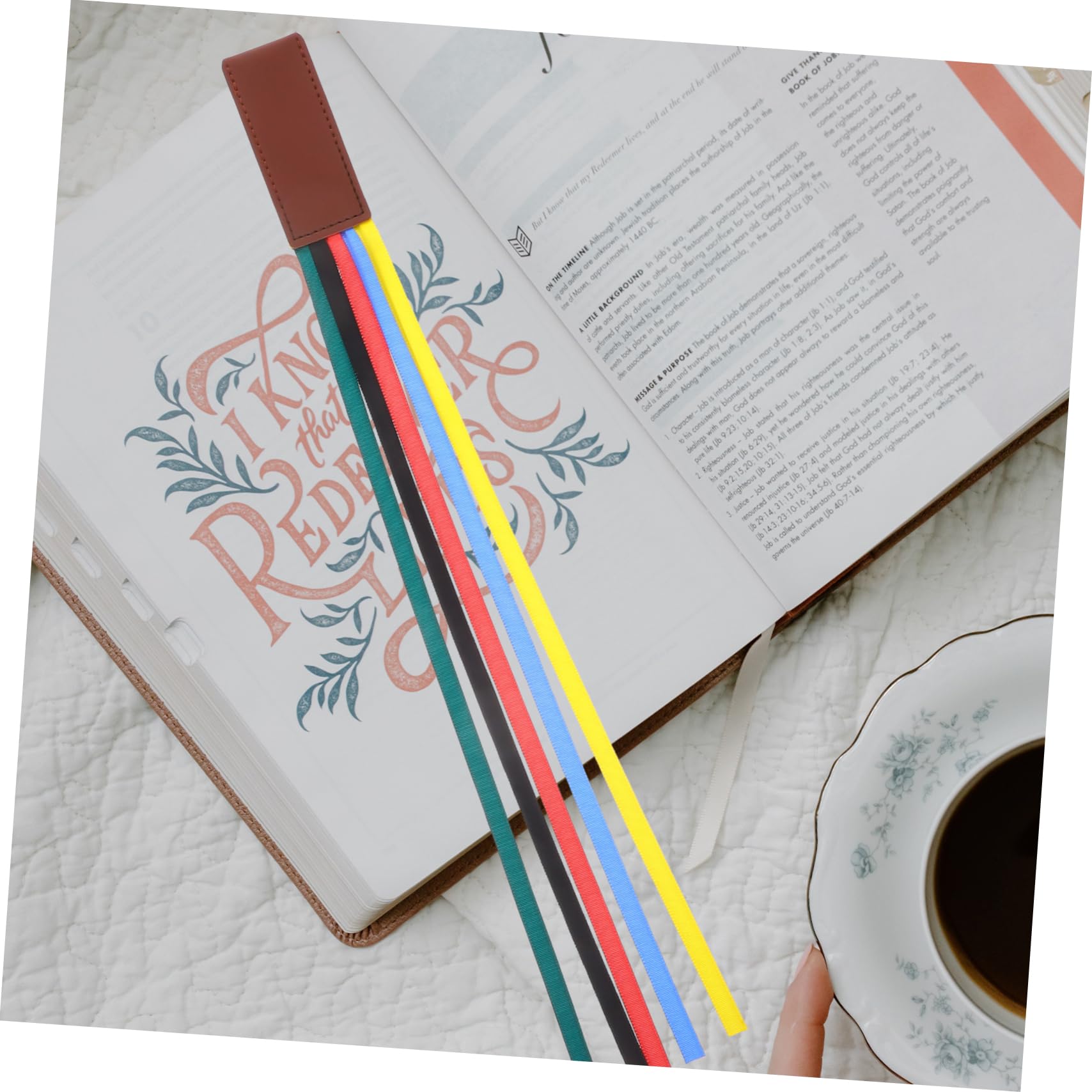 9stücke Farbenfrohe Band-lesezeichen Wiederverwendbare Buchmarkierungen Für Studenten Elegant Und Praktisch Als Lesehilfe Und Buchdekoration