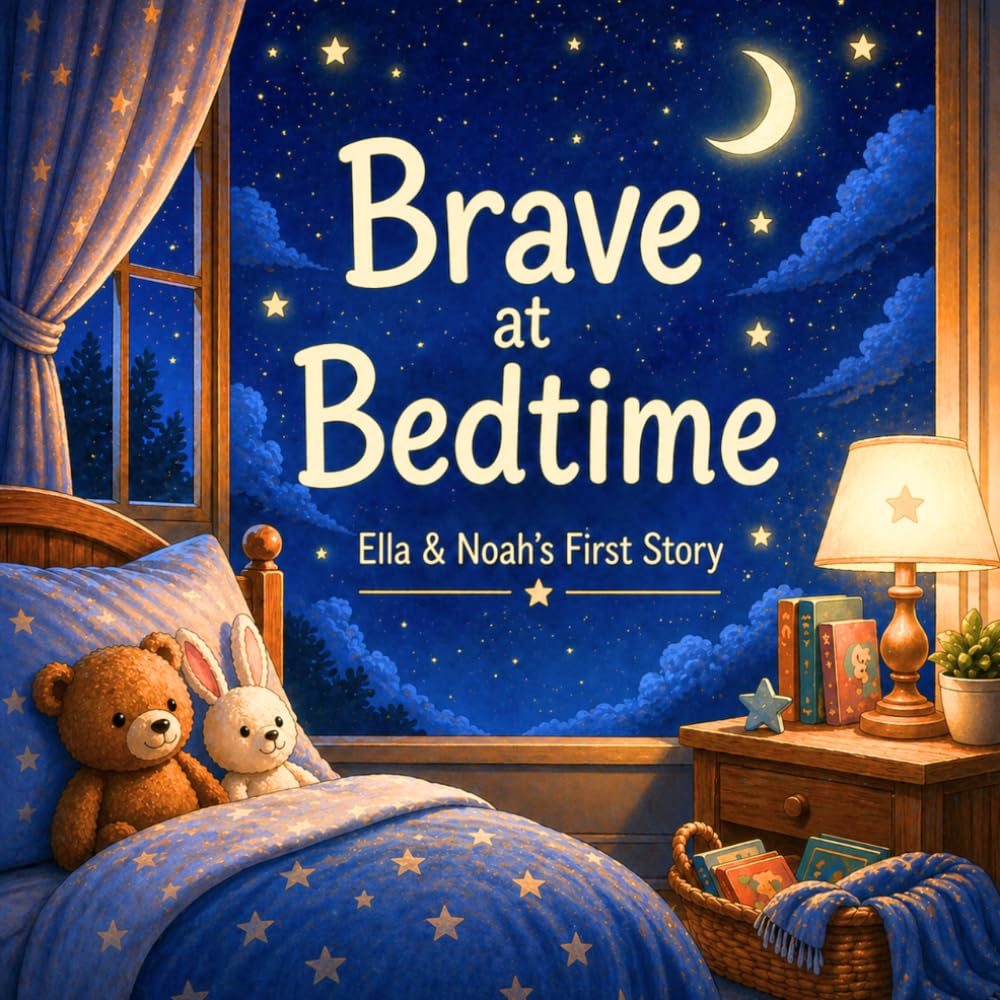 Hannah & Noah: Brave at Bedtime: A Christian Bedtime Story About Courage, Peace, and Trusting God (Inspired by Psalm 56:3) (Timeless Bible Bedtime Stories)