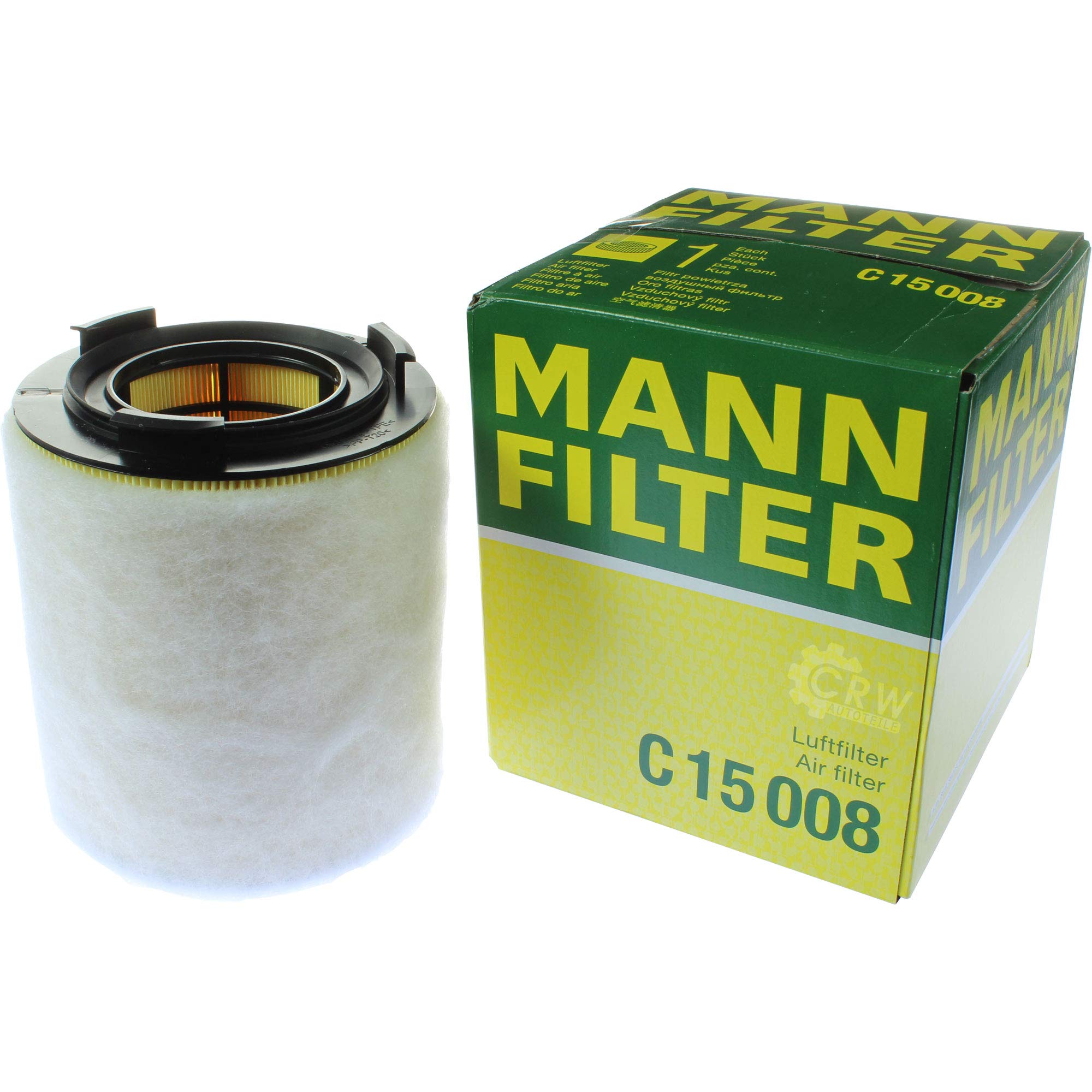 MANN-FILTER Set Filtri Per Auto: Olio, Aria E Carburante - Kit Ricambi Originali