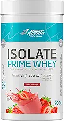 Isolate Prime Whey 900g Sabor Morango Bodyaction