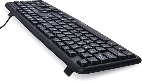 Miniatura 1 de Teclado con cable USB Negro