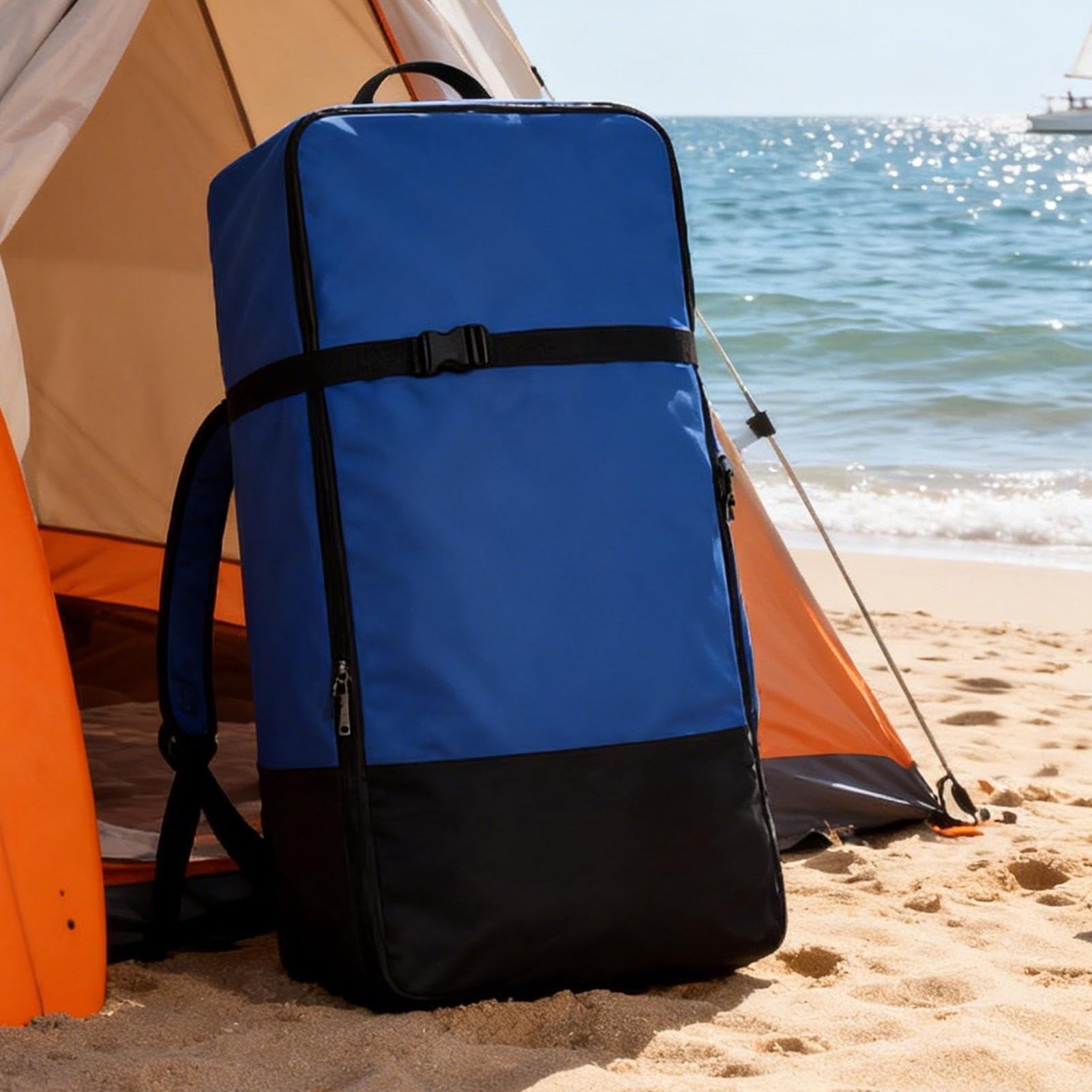 Stand-Up Paddle Board Rucksack,Großer Kapazitäts-Rucksack - mit Verstellbarem Schultergurt Paddleboard Aufbewahrungstasche | für Surfbrett Kajak Zubehör Pumpe Reise Surfen Paddeln