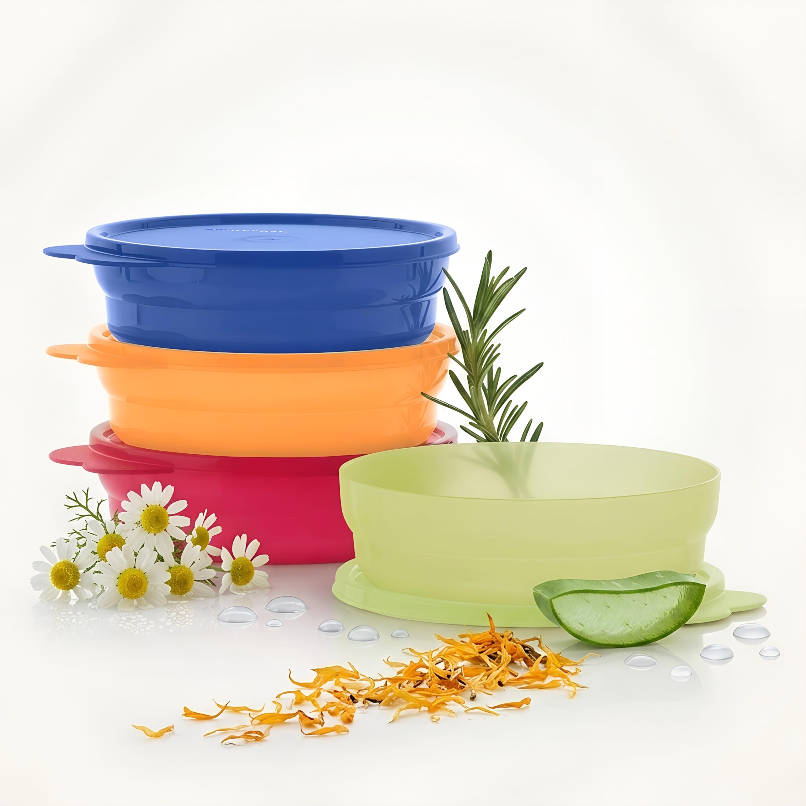 Tupperware Impressions Microwave Cereal Bowls by Tupperware