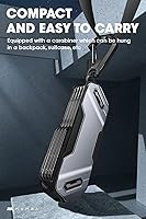 Vista 29 de Mumba 12 Game Card Case Holder for Nintendo Switch Game Cards, Portable and Exquisite Protective Hard Shell with 4 Layer Rotatable Holder for