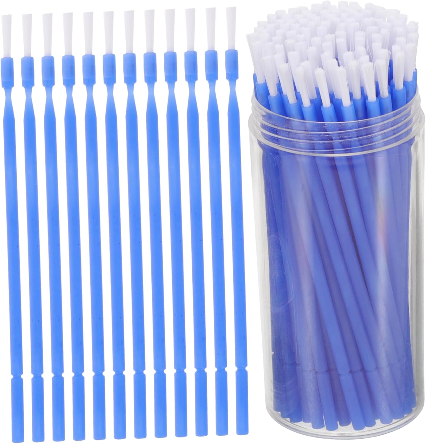 100Pcs Disposable Applicator Brush for Tooth Treatment Lightweight and Portable Brush for and Medication Application