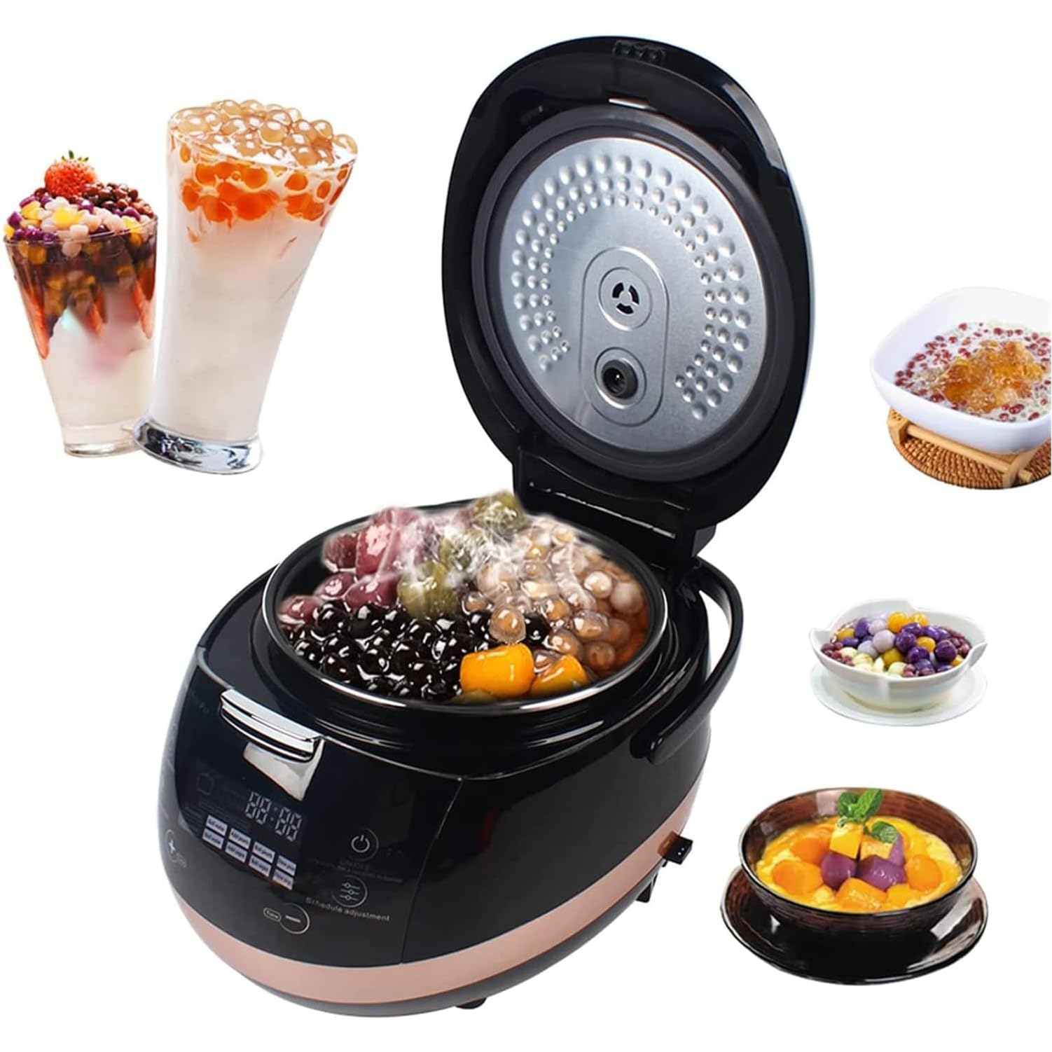 Cuisinière commerciale 5L pour éviter le sago brûlé au fond