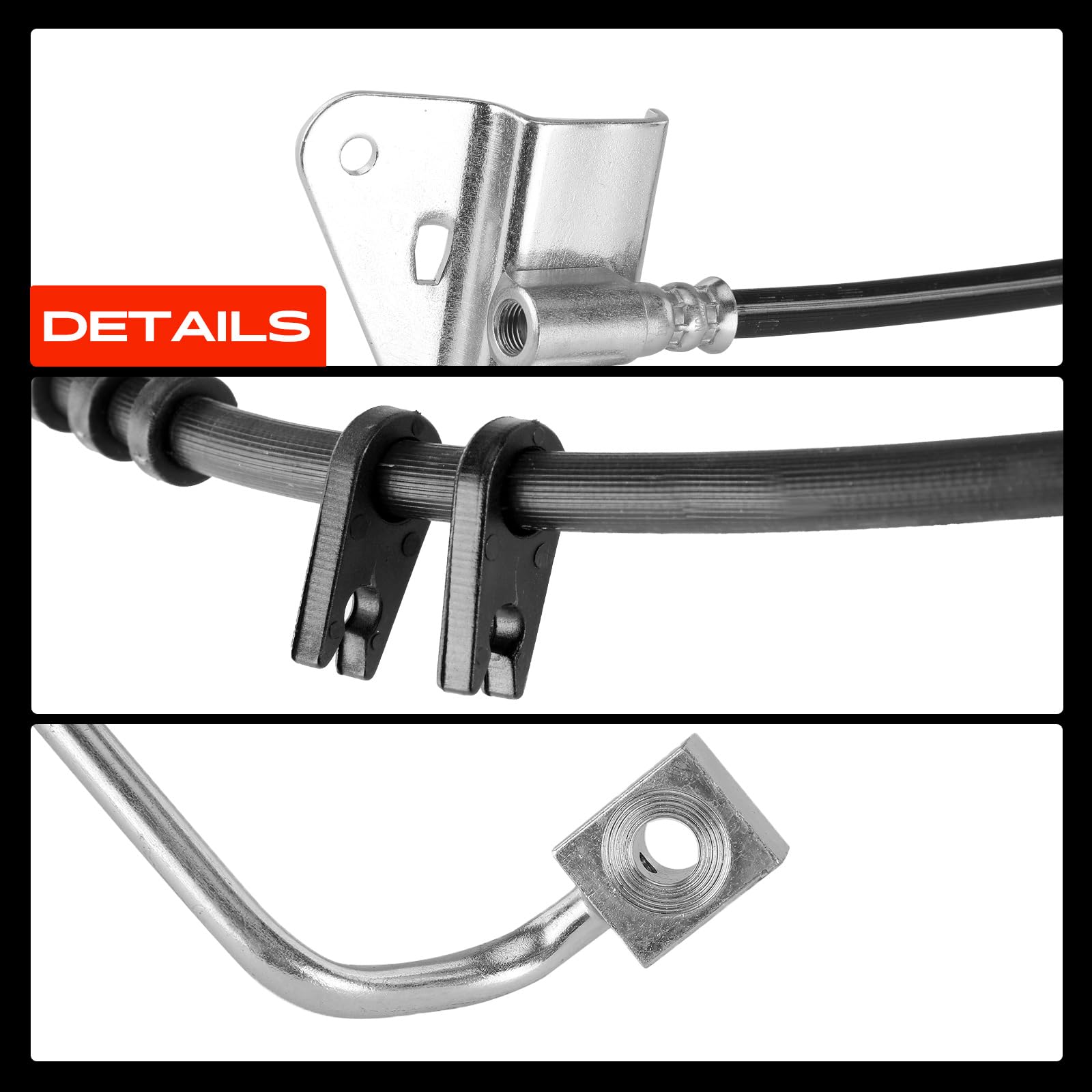 Frankberg 2 mangueras de freno delantera izquierda y derecha 2203271 | Compatible con: Grand Cherokee II WG WJ