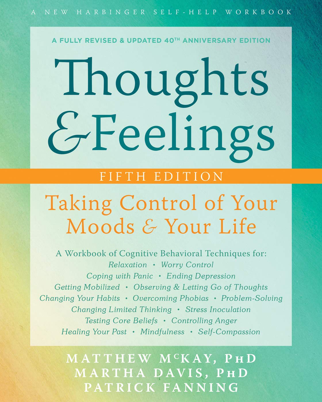 Thoughts and Feelings by Martha Davis (Paperback Book)