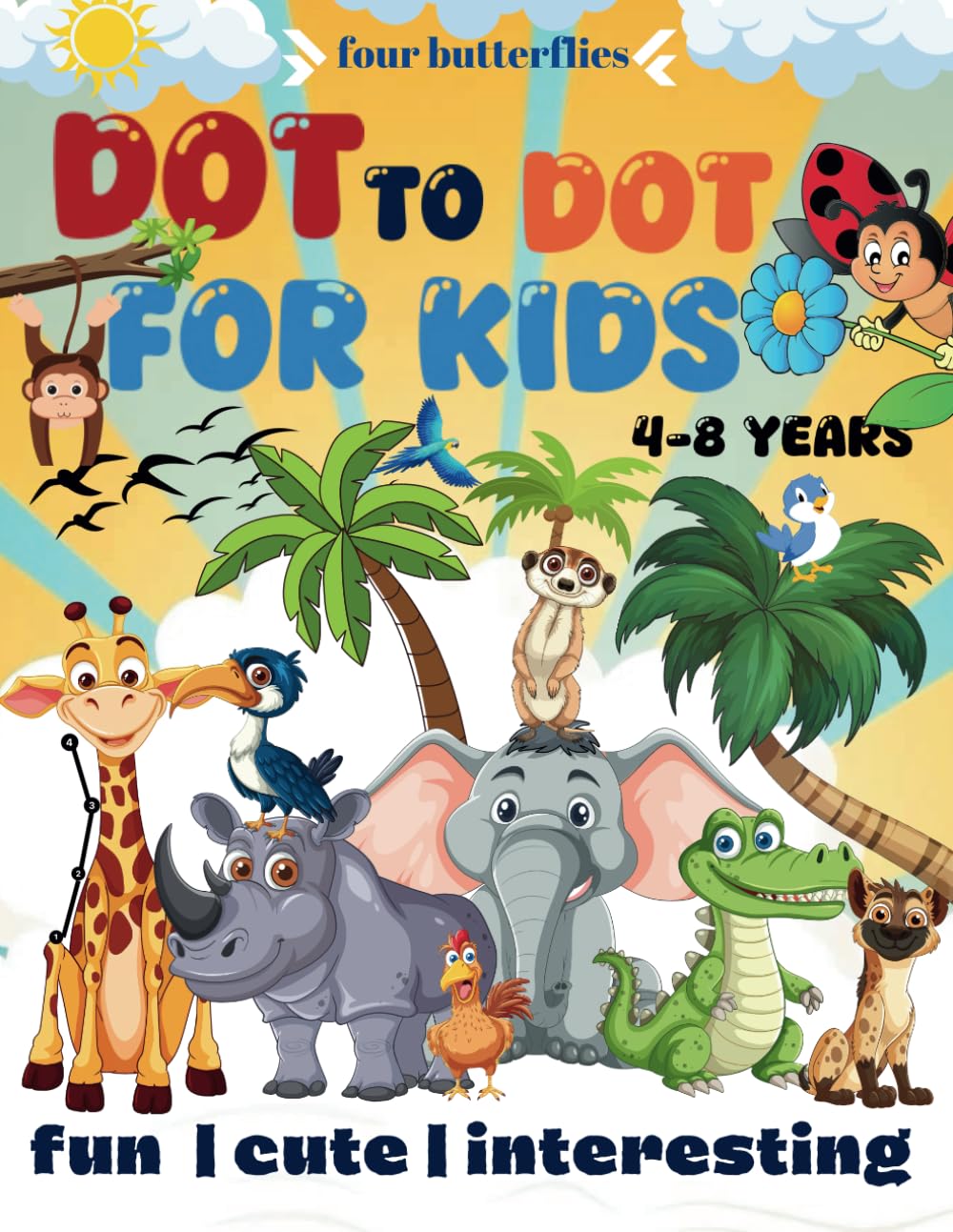 My Dot To Dot Book For Kids: Unique Connect the Dot Puzzles with Tracing Practice 4-8