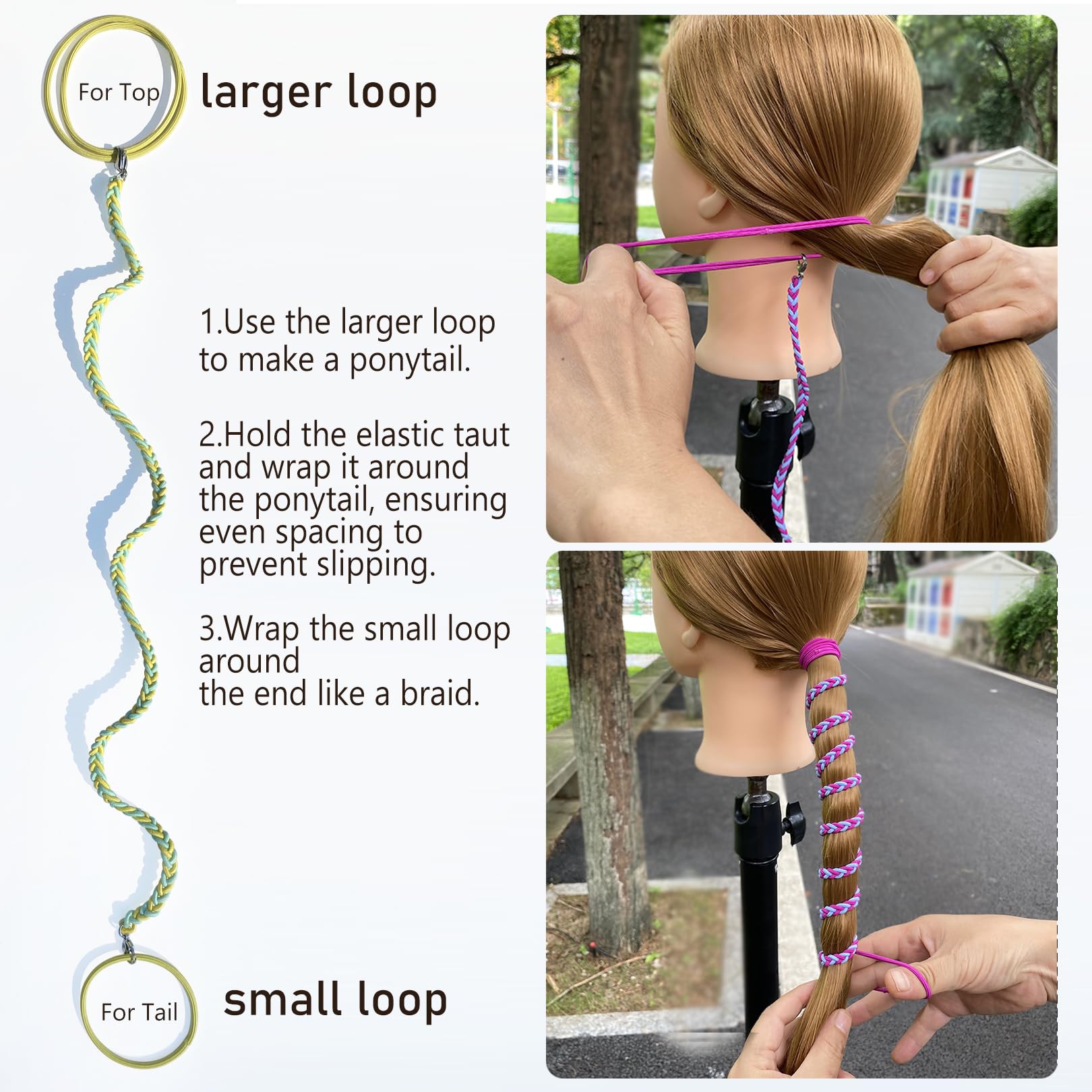 Rip Tie Hair Ties for Women, 25