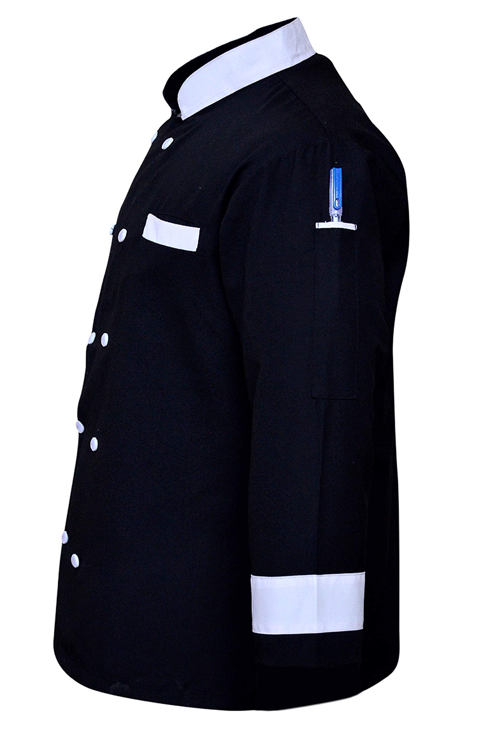 Men's Chef Coat/Chef Jacket Multi-Colored Full Sleeve Chef Coat Size (S-6XL)