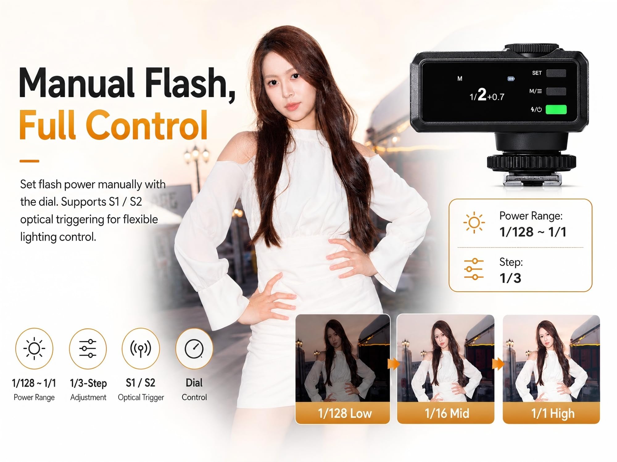 Godox iM30Pro iM30 Pro mini lampa błyskowa do aparatu, lampa błyskowa GN15, tryb auto i M, 550 błysków, ładowanie 1,5 s, USB-C, pojedyncza gorąca stopka do Sony Canon Nikon Fujifilm Olympus Ricoh