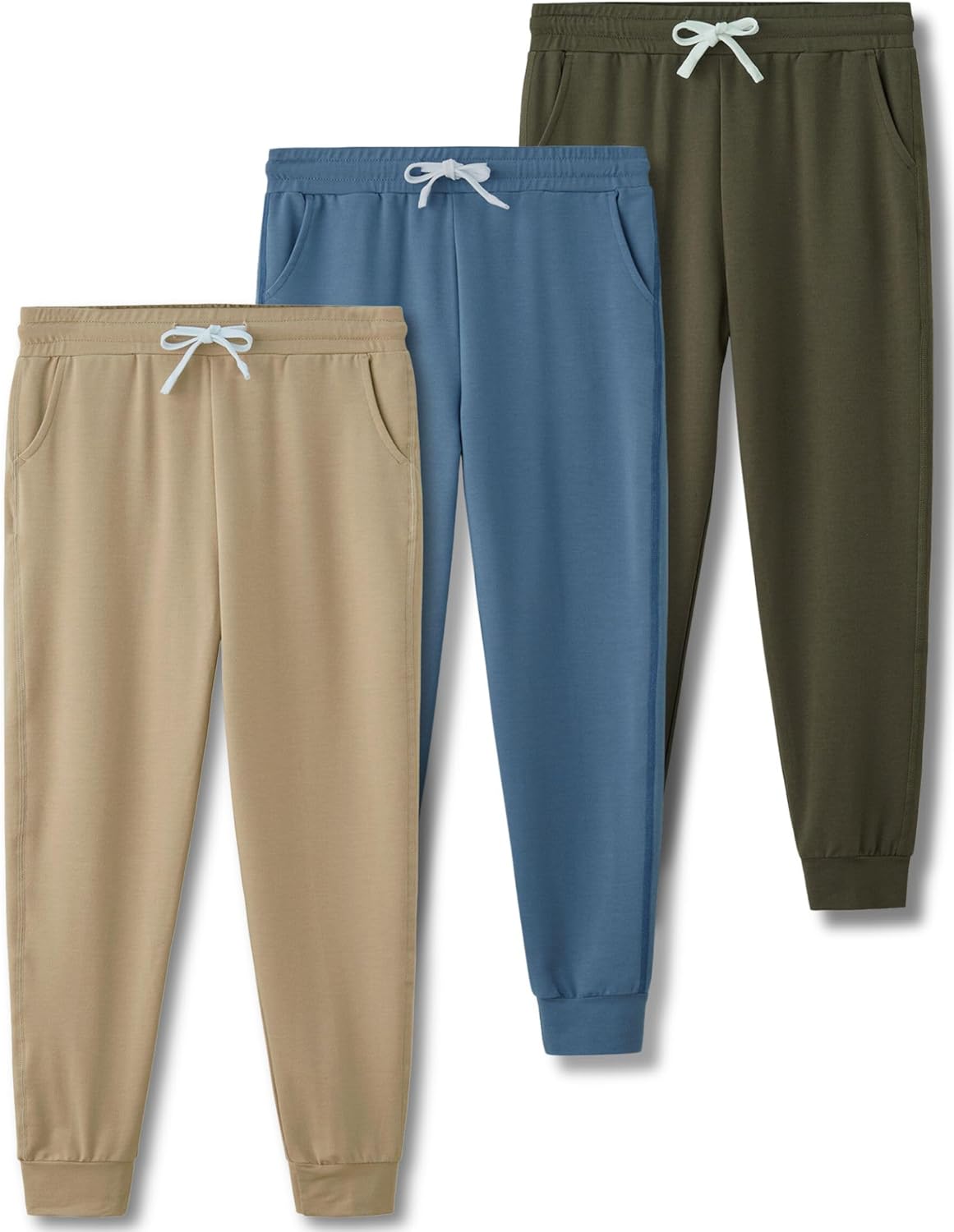 3 Pack Boys Lightweight Jogger Pants, Youth Athletic Sweatpants, Kids Toddlers Clothes Apparel 3 Pack Boys Lightweight Jogger Pants, Youth Athletic Sweatpants, Kids Toddlers Clothes Apparel