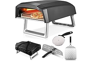 Camp Chef Italia Artisan Outdoor Gas Pizza Oven 16 with Quick Install...