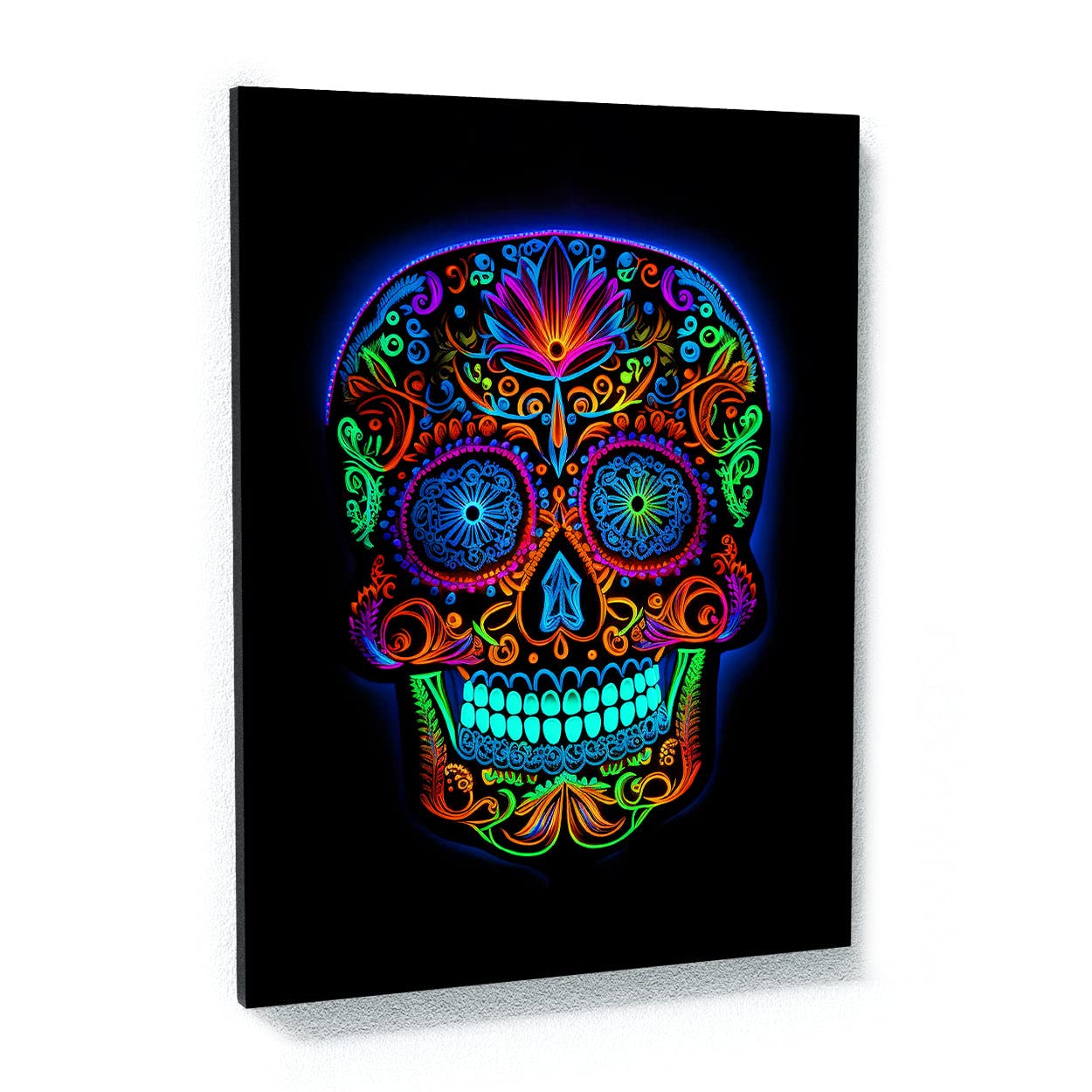 Amazon.com: Sense Canvas Skull Mexican Sugar Skull Calavera 81 