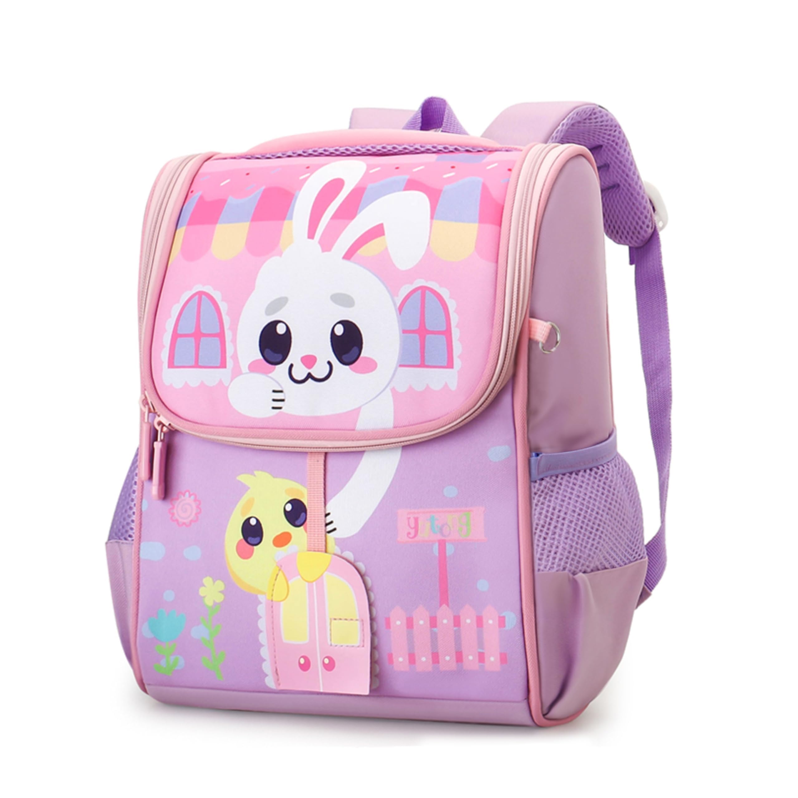 Backpack for Kids Girls Stylish Durable Water-Resistant Backpack Shoulder School Bags for Girls Kids Birthday Gift