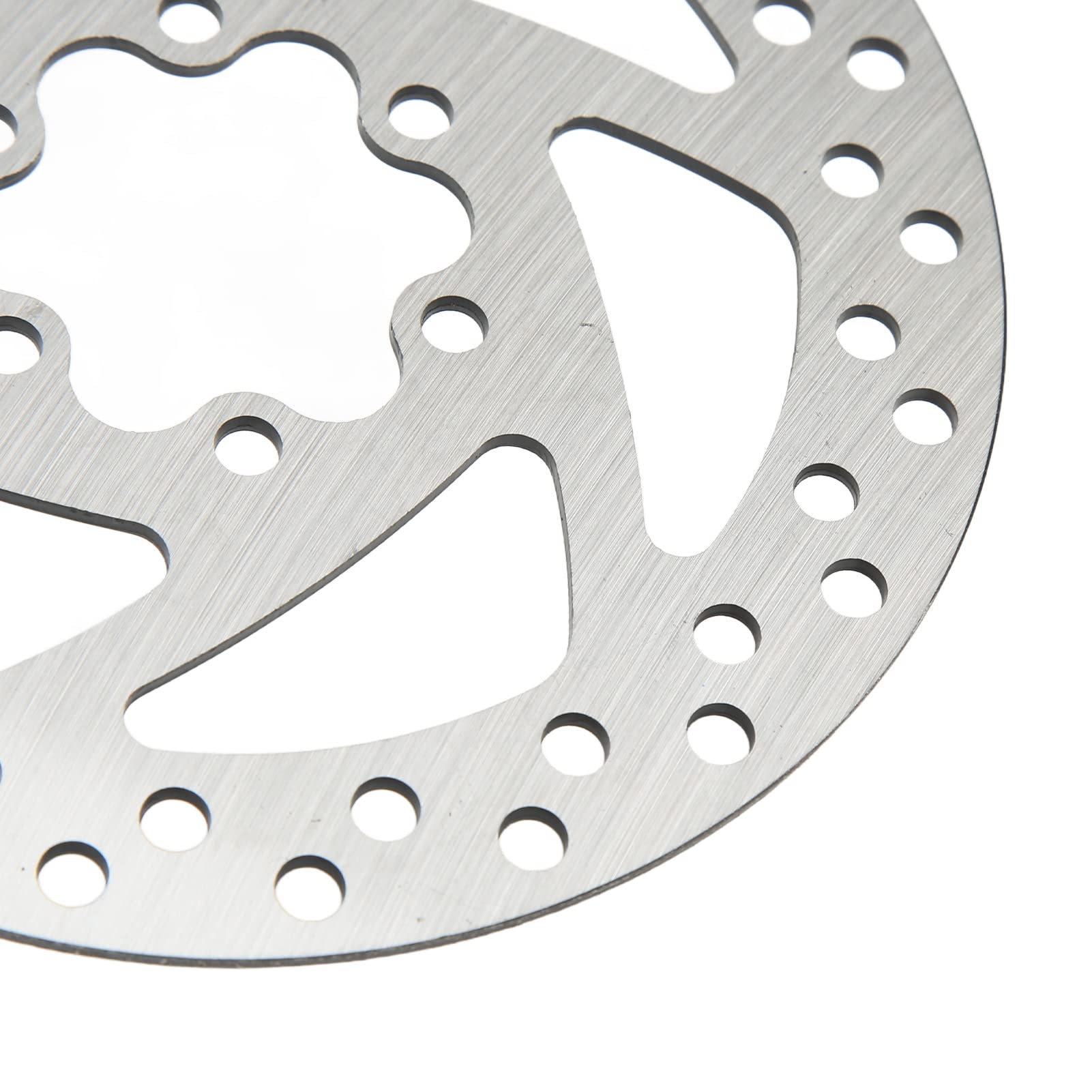 140mm Tarcza Hamulcowa 6 Otworów Elektryczna Tarcza Hamulcowa do Skutera Rozpraszanie Ciepła Stal Nierdzewna ze śrubami do Wymiany