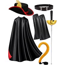 6 Pcs Puss Costume For Adult, Halloween Cape and Boot Covers for Woman man