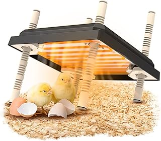Heating Plate for Chicks and Ducklings, Height Adjustable, Can Heat 15-20 Newly Hatched Chicks and Ducklings Simultaneously