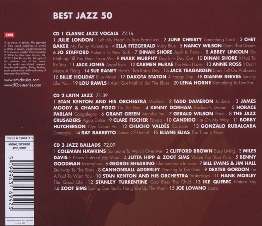 Amazon.co.jp: 50 Best Jazz: ミュージック