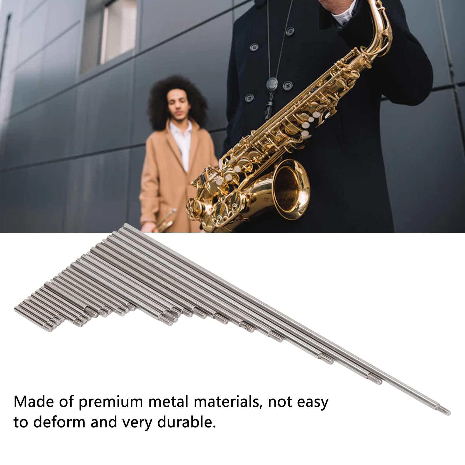 Kit De Réparation Saxophone Soprano BORDSTRACT - Accessoires Métal Vis, Arbres Filetés Et Rouleaux
