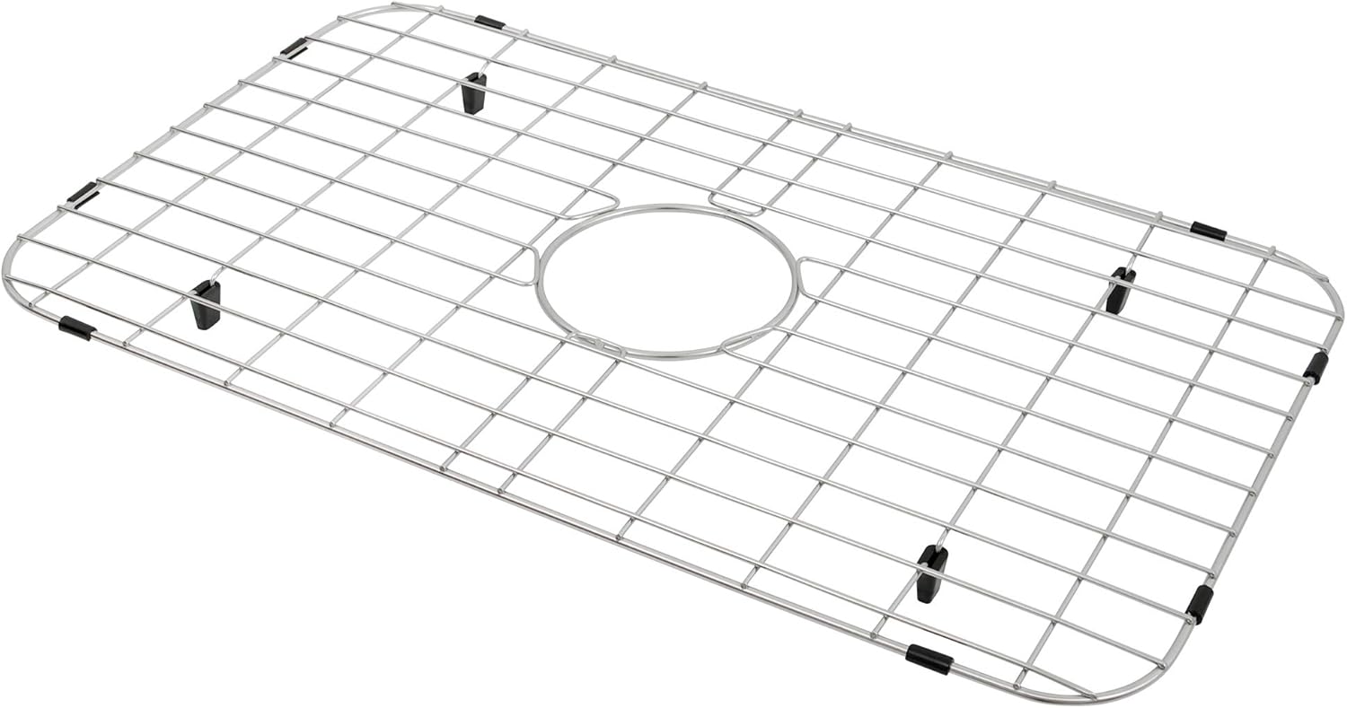 LQS Sink Protector and Kitchen Sink Grate, Sink Bottom Grid 24 13/16" x