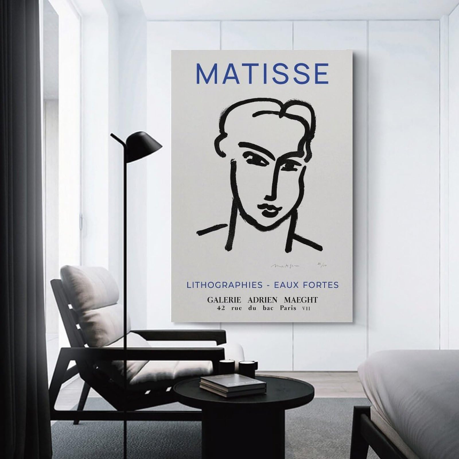 Amazon.com: Henri Matisse Print, Lithography Exhibition Poster