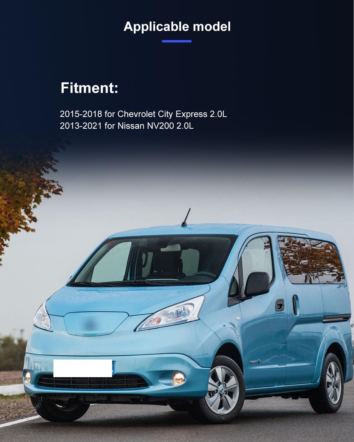 ECCPP AC Compressor 2015-2018 for Chevrolet City Express 2.0L 2013-2021 for Nissan NV200 2.0L Air Conditioning Compressor