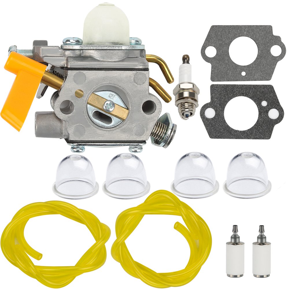 Buy Dalom 308054013 308054004 Carburetor w Fuel Line Filter for Ryobi