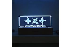 TXT Logo LED Night Light: MOA Collectibles & Kpop Idol Decor