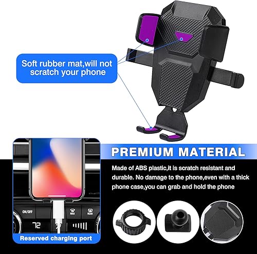 Miniatura 6 de Karltys Soporte de teléfono para automóvil para Chevrolet Chevy Trax 2024, 2025, 2026, accesorios para teléfono celular, soporte de navegación para