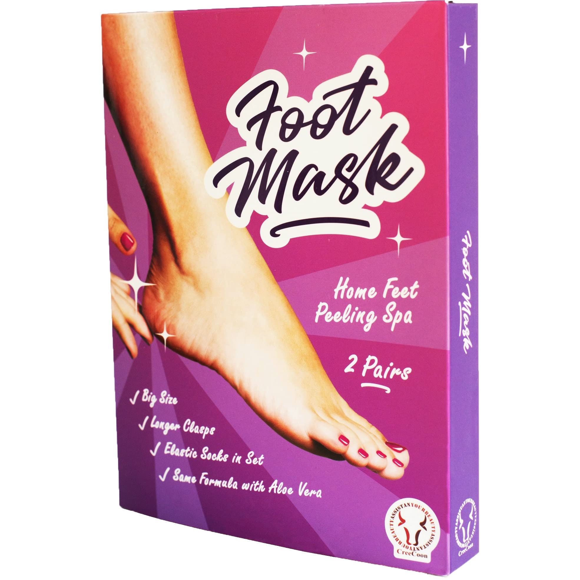 Buy Foot Exfoliating For Home Feet Peeling Spa 2 Pairs Removes