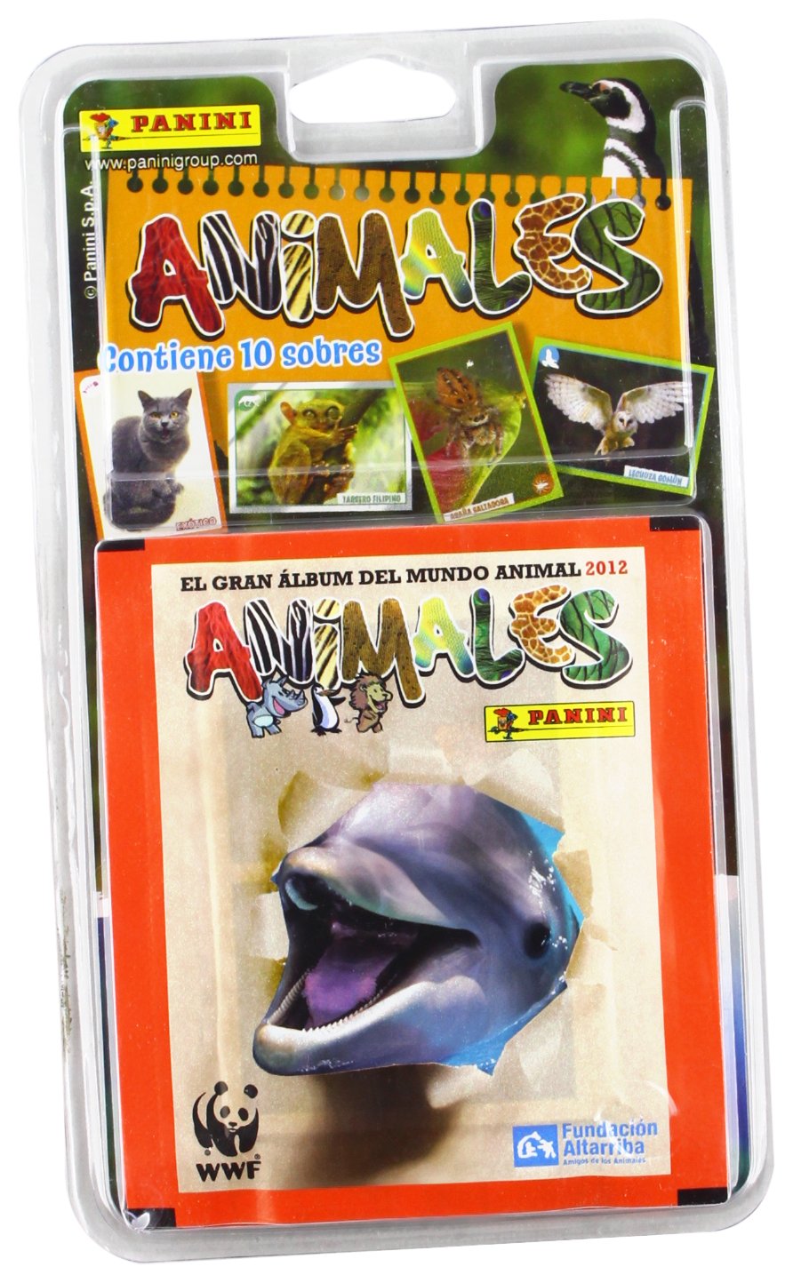 Panini Blister 10 Sobres Animales