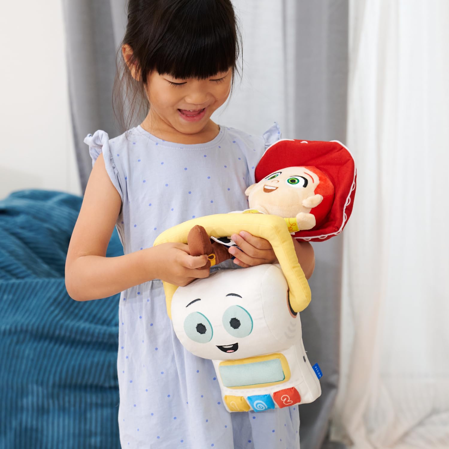 Disney Pixar Toy Story 5 Smarty Pants Pluszowe pluszowe zwierzątko (25 cm) z Toy Story, miękkie pluszowe zwierzątko, pomysł na prezent dla dzieci i fanów, od 0 miesięcy