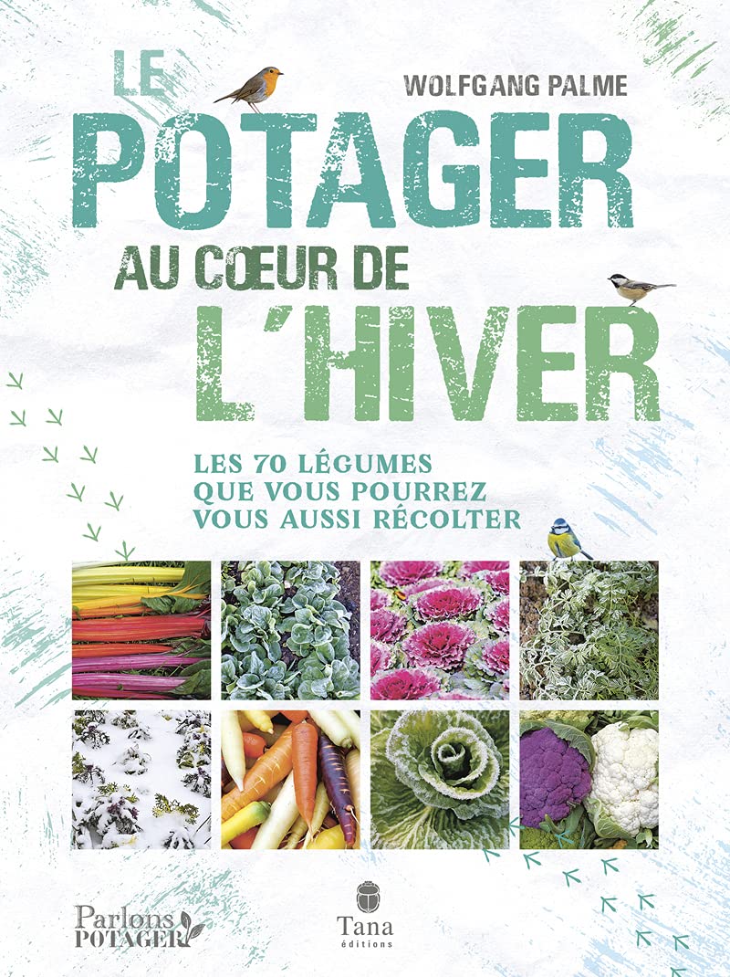 Potager d'hiver sur terrasse et jardin pour récolter ses légumes frais sous la neige