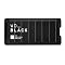 WD_BLACK P40 2TB Game Drive SSD, External SSD drive, Portable, Works with Playstation, PS5, Xbox, PC & Mac, Superspeed USB 3.2 Gen 2x2, up to 2000 MB/s, WD_BLACK Dashboard, Customizable RGB lighting