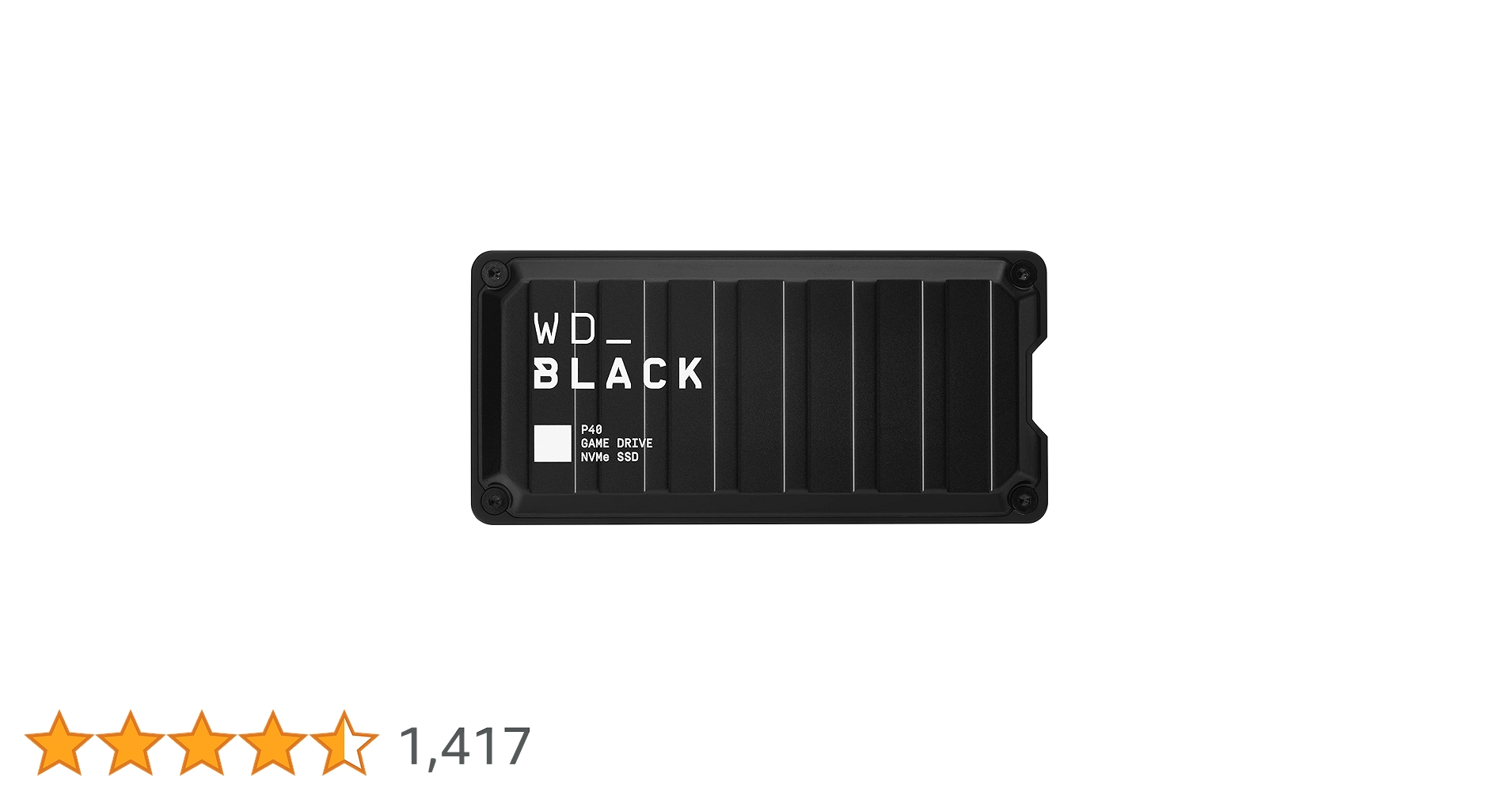 WD_BLACK 1TB P40 Game Drive SSD - High-Speed Portable Storage