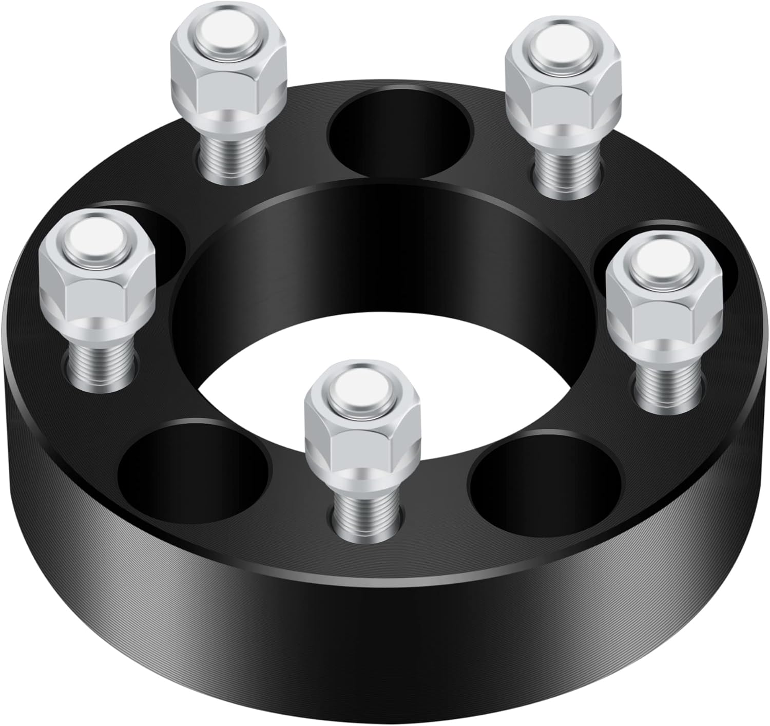 ROADFAR 4Pcs 5 Lug Wheel Spacers 5x4.5 1.5 inch Thickness Bore 82.5mm Thread Pitch 1/2 Wheel Spacers Compatible for Fury III 1965-1974 for Trailduster 1979-1981