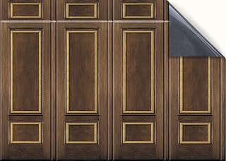 Stick & Go Repositionable Self Adhesive Dolls House Wallpaper 1:12 Scale (1 Sheet) - Feature Wall / Vintage Framed Panelling - No. 183