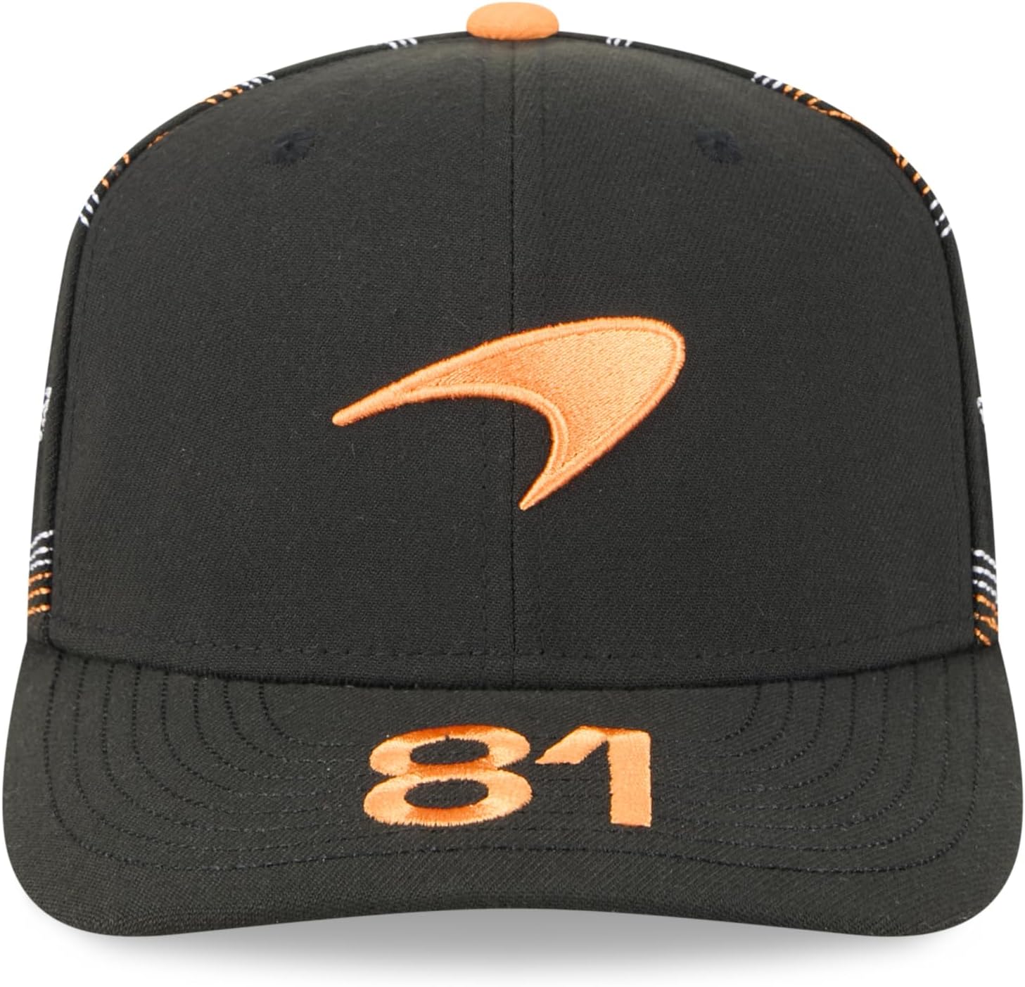 New Era McLaren F1 Team, Official 2025 Merchandise, Austin Texas USA GP Special Edition, Oscar Piastri Drivers Baseball Cap Black