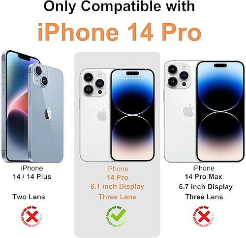 Miniatura 42 de Funda transparente para tarjeta para iPhone 13 Pro Max, funda protectora a prueba de golpes TPU delgada con tarjetero