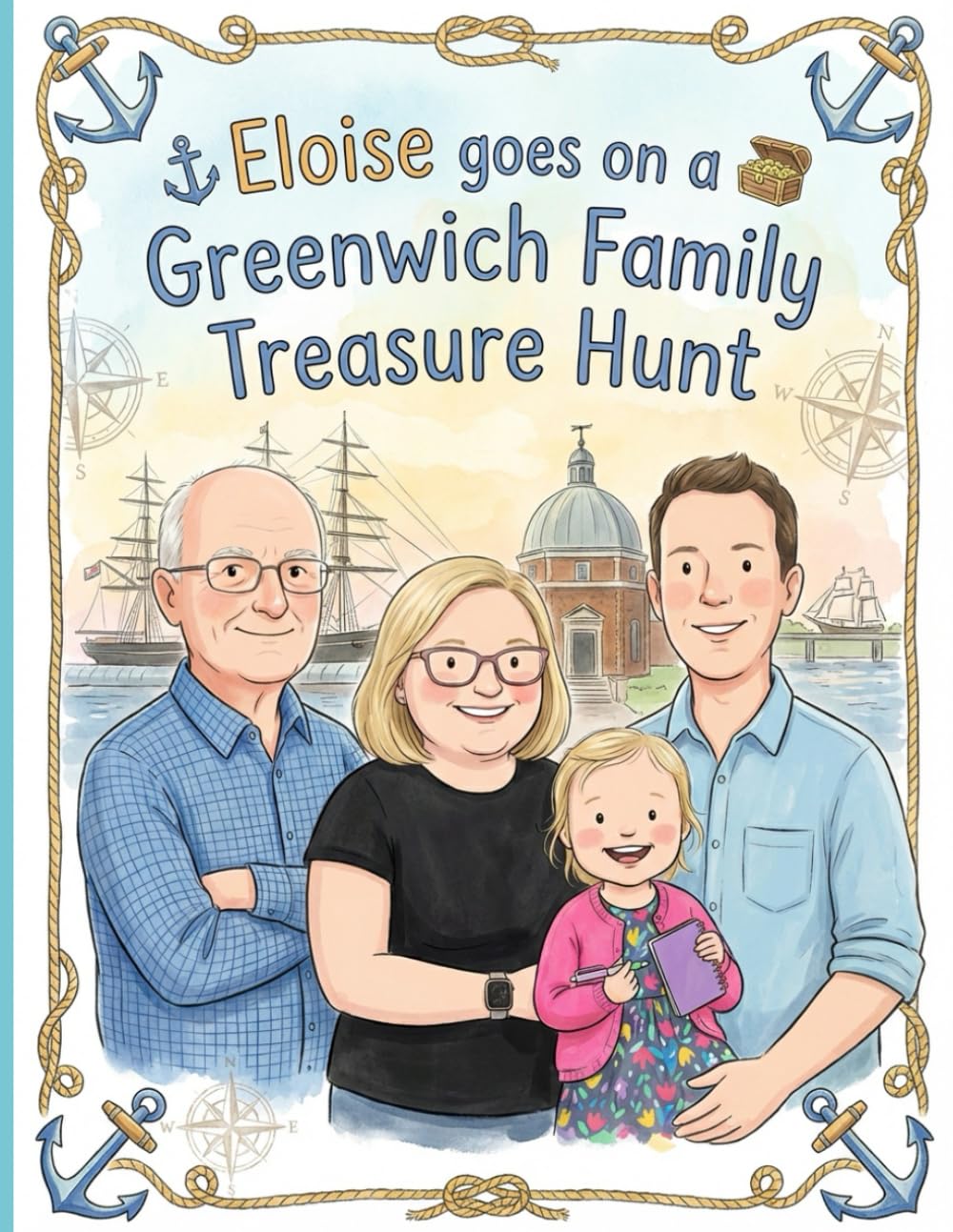 ELOISE GOES ON A GREENWICH FAMILY TREASURE HUNT: Join Eloise and her family, On a Greenwich adventure, a treasure to find!