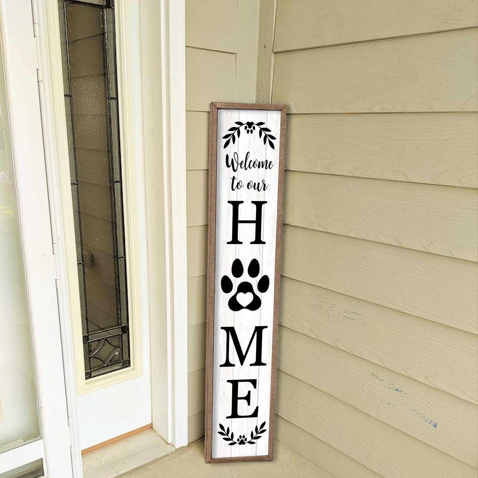 Amazon.com: Welcome To Our Home Sign For Front Porch Standing 45