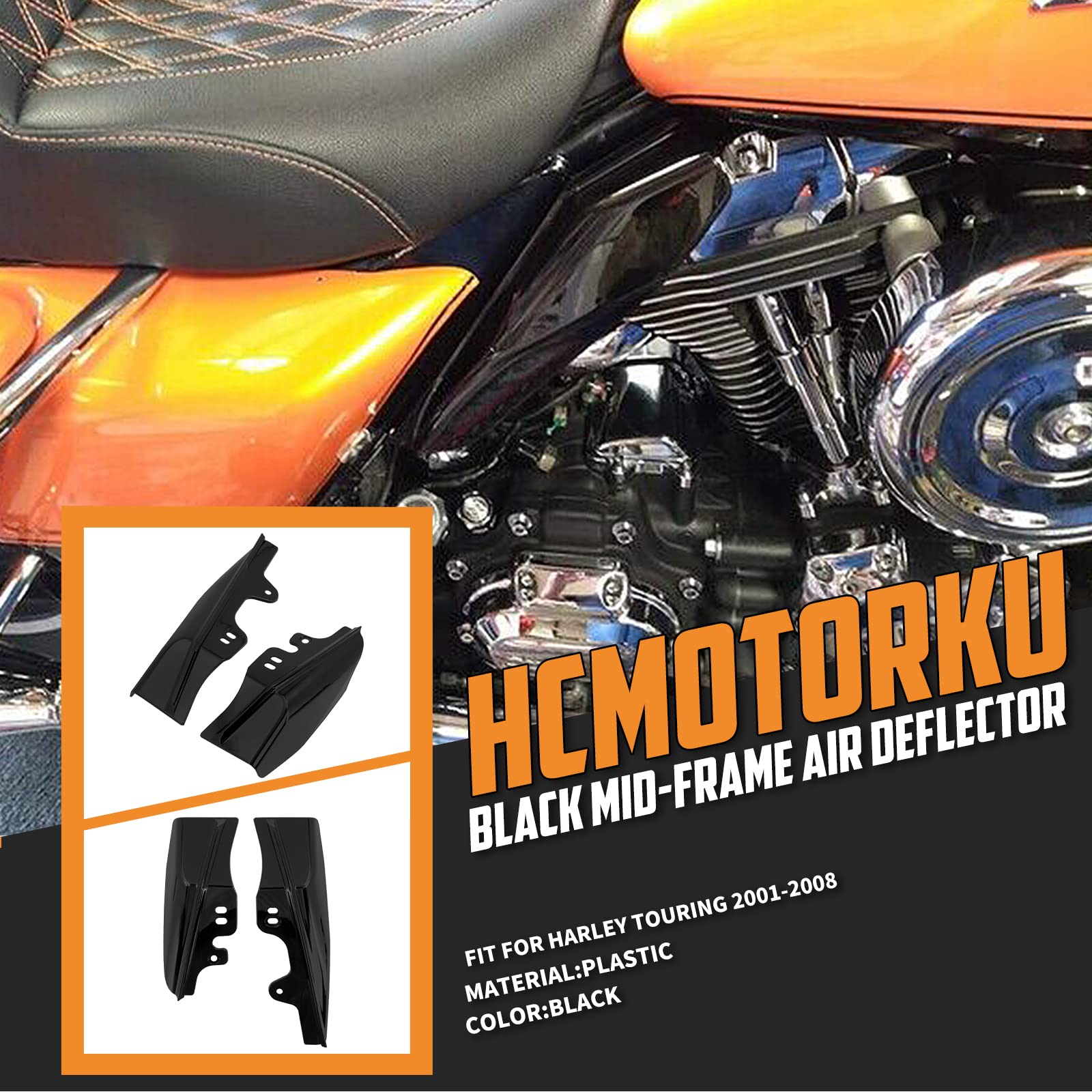 Amazon | HCmotorku オートバイ ミッドフレーム エアヒート
